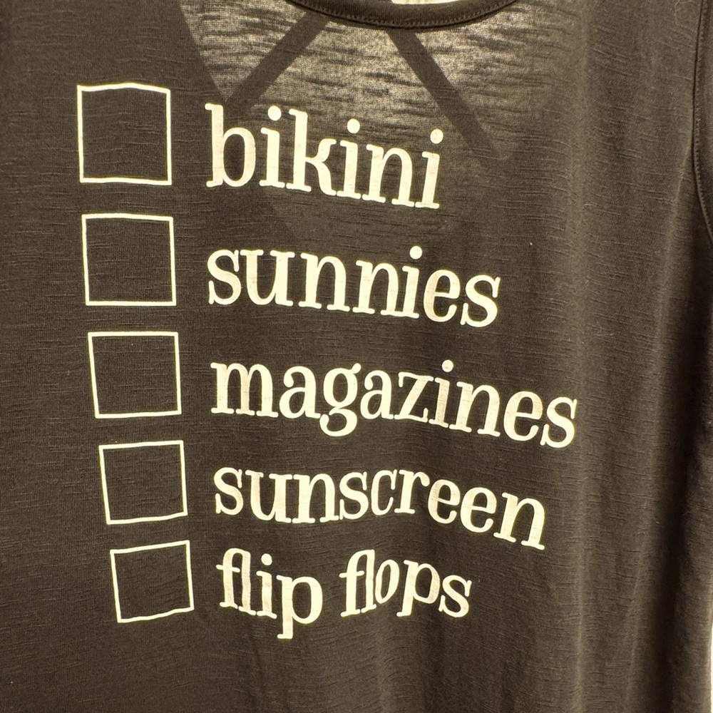 Xhilaration Black Swim Coverup